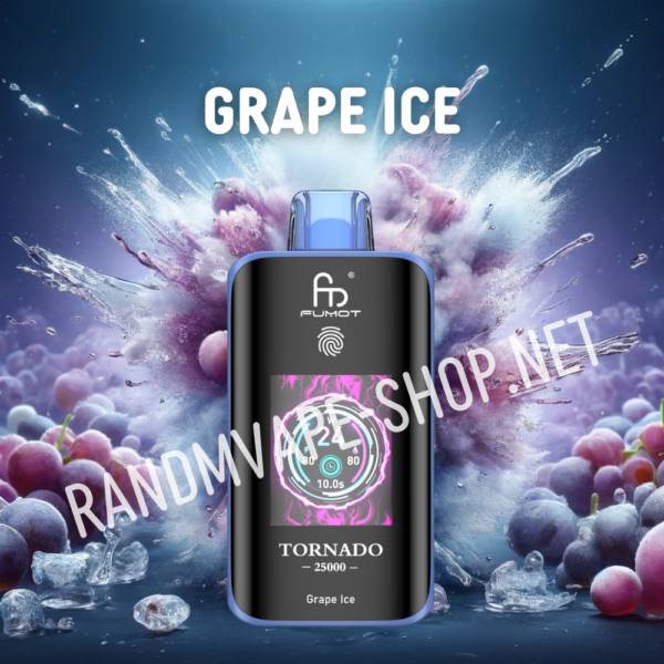 Randm-Tornado-Vape-25000-Grape-Ice Tornado Vape 25000 Grape Ice