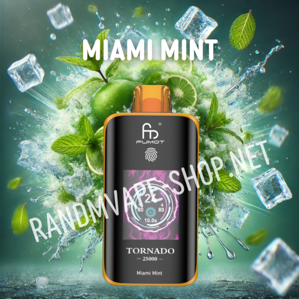 Randm-Tornado-Vape-25000-Miami-Mint RandM Tornado Vape 25000 Miami Mint