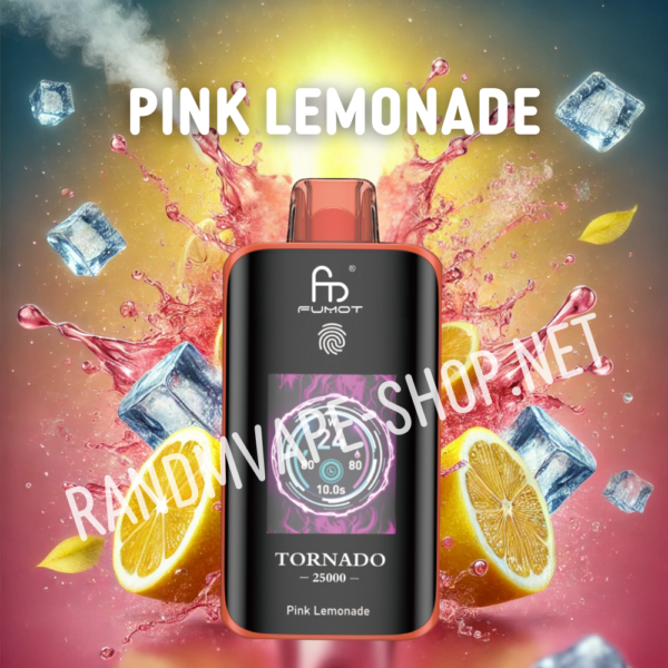 Randm-Tornado-Vape-25000-Pink-Lemonade RandM Tornado Vape 25000 Pink Lemonade