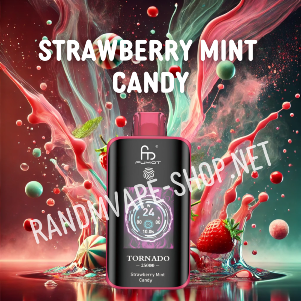 Randm-Tornado-Vape-25000-Strawberry-Mint-Candy Tornado Vape 25000 Strawberry Mint Candy