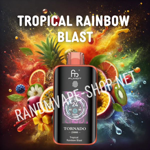 Randm-Tornado-Vape-25000-Tropical-Rainbow-Blast RandM Tornado Vape 25000 Tropical Rainbow Blast