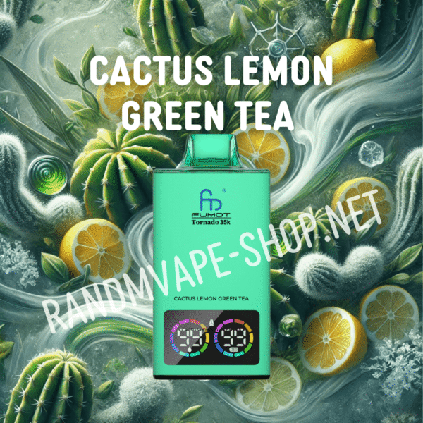 randm-tornado-35000-cactus-lemon-green-tea RandM Tornado 35000 Cactus Lemon Green Tea
