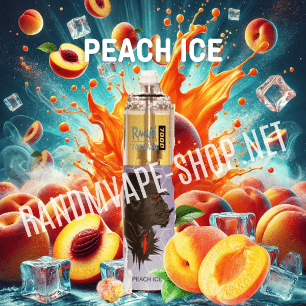 randm-tornado-7000-peach-ice RANDM TORNADO 7000