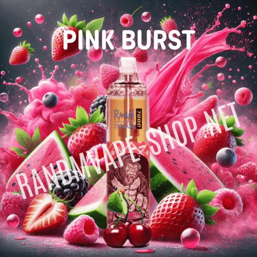 randm-tornado-7000-pink-burst RANDM TORNADO 7000 - 2%, Pink Burst