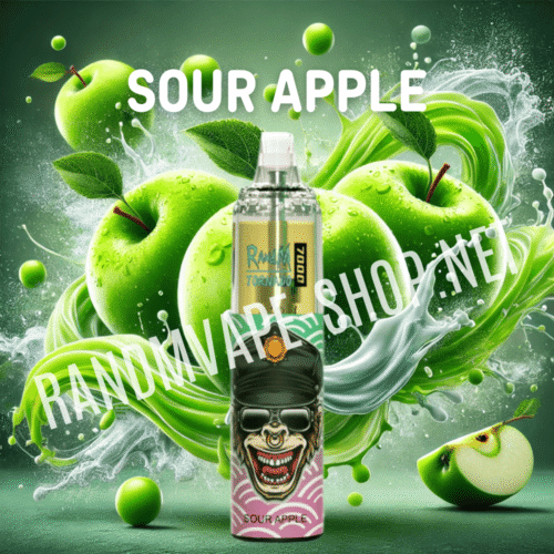 randm-tornado-7000-sour-apple RANDM TORNADO 7000 - 0%, Sour Apple