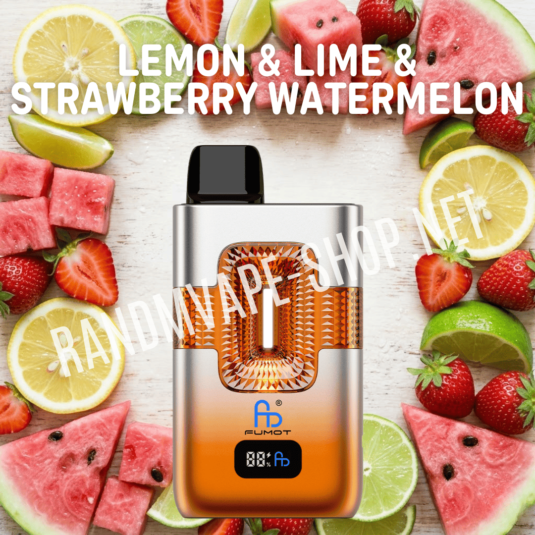 Fumot RandM Dual 2in1 50000 Lemon Lime und Strawberry Watermelon