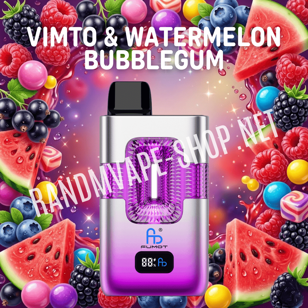 Fumot RandM Dual 2in1 50000 Vimto und Watermelon Bubblegum