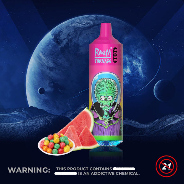tornado-randm randm-tornado-vape-9000-watermelon-bubblegum
